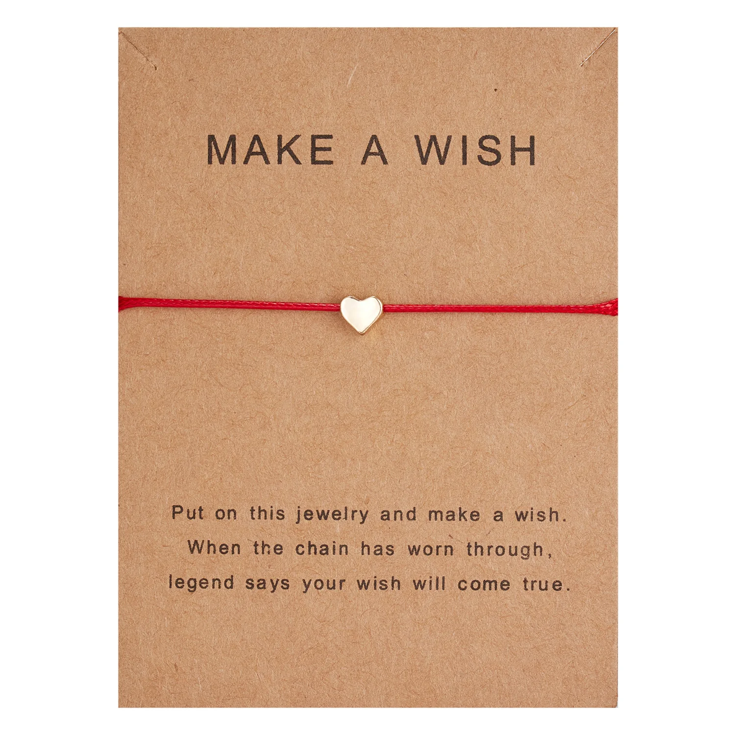 Handmade Cute Love Heart Braide Wax Rope Bracelet Woven Adjustable Make A Wish Card Bracelet Friendship Jewelry Gift
Handmade Cute Love Heart Braide Wax Rope Bracelet Woven Adjustable Make A Wish Card Bracelet Friendship Jewelry Gift