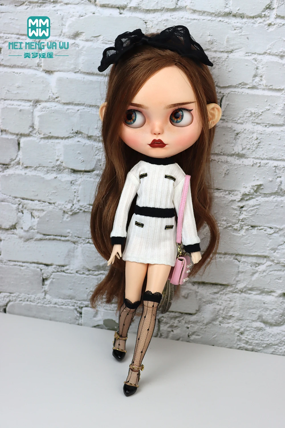 Clothes for doll Fashion Slim Knit One-piece Dress fits 28cm Blyth Azone OB22 OB24 Toys Gifts
Clothes for doll Fashion Slim Knit One-piece Dress fits 28cm Blyth Azone OB22 OB24 Toys Gifts