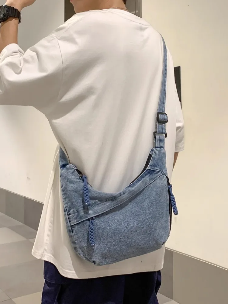 Retro Denim Canvas Crossbody Bag ex Commuter Leisure Lazy Sle Single oulder Bag Small Design Sensation
Retro Denim Canvas Crossbody Bag ex Commuter Leisure Lazy Sle Single oulder Bag Small Design Sensation