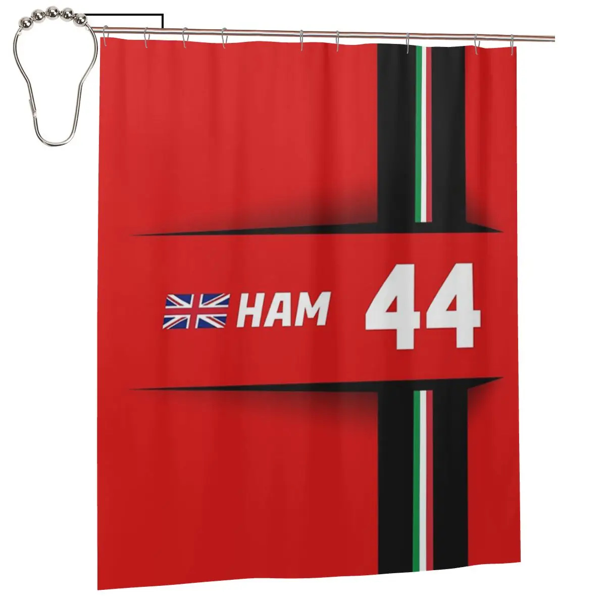 Hamilton Shower Curtain Bathroom Polyester Waterproof Bath Curtains with Hooks
Hamilton Shower Curtain Bathroom Polyester Waterproof Bath Curtains with Hooks