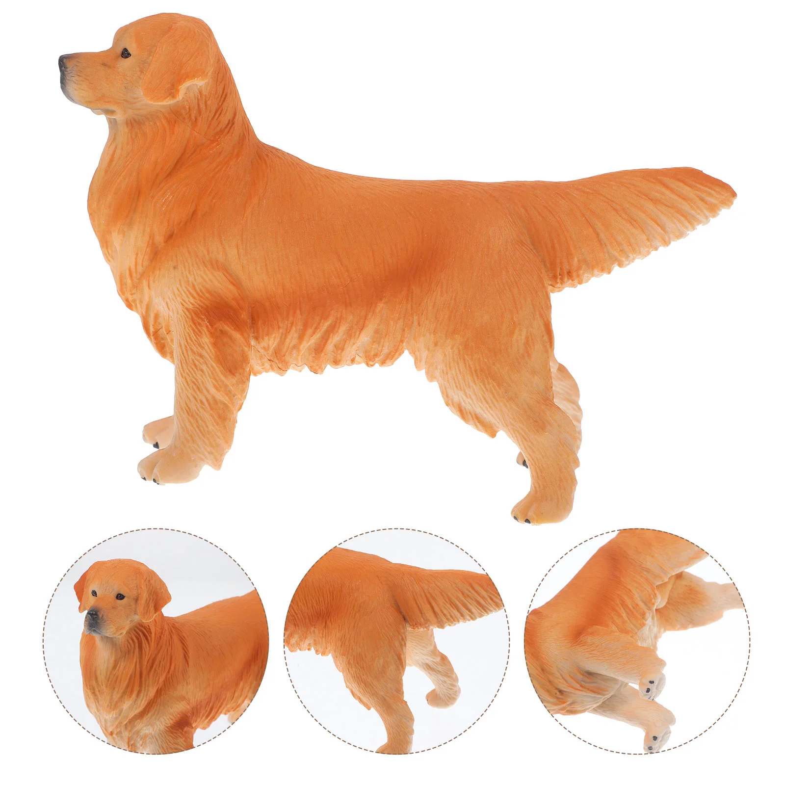Golden Retriever Ornament Plastic Animal Model Puppy Realistic Models Brown Child
Golden Retriever Ornament Plastic Animal Model Puppy Realistic Models Brown Child