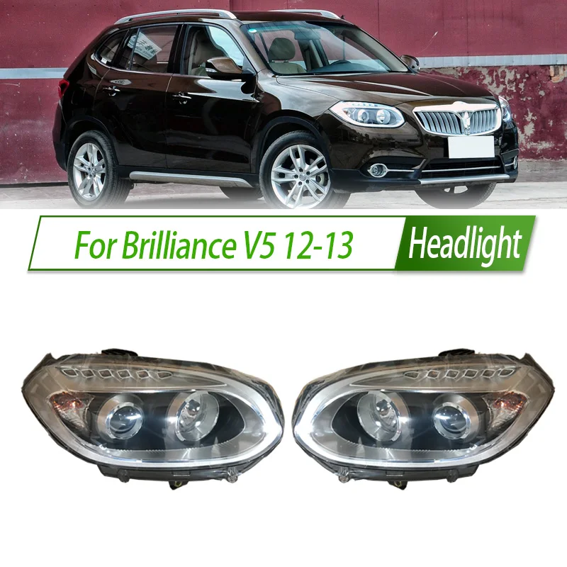 For Brilliance V5 12-13 Halogen Headlight Assembly OEM Style Front Headlamp Bulb Socket Plug & Play Replacement
For Brilliance V5 12-13 Halogen Headlight Assembly OEM Style Front Headlamp Bulb Socket Plug & Play Replacement