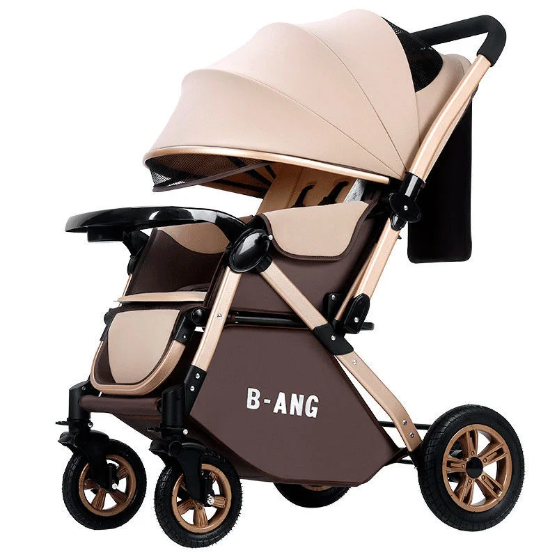 High landscape baby stroller can sit and lie down light two-way baby strolling baby stroller and shock-absorbing
High landscape baby stroller can sit and lie down light two-way baby strolling baby stroller and shock-absorbing