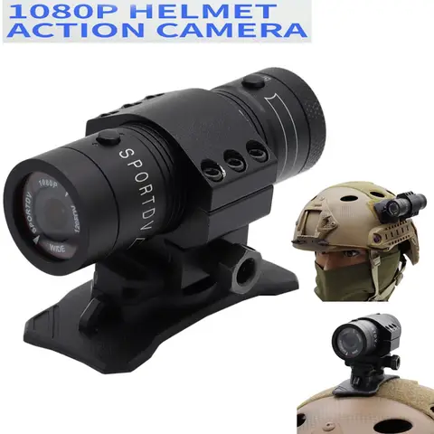 Tactical FAST MICH Helmet Camera Outdoor 1080P Sport Camera Hunting Airsoft CS Wargame Camera With Video Photo Function