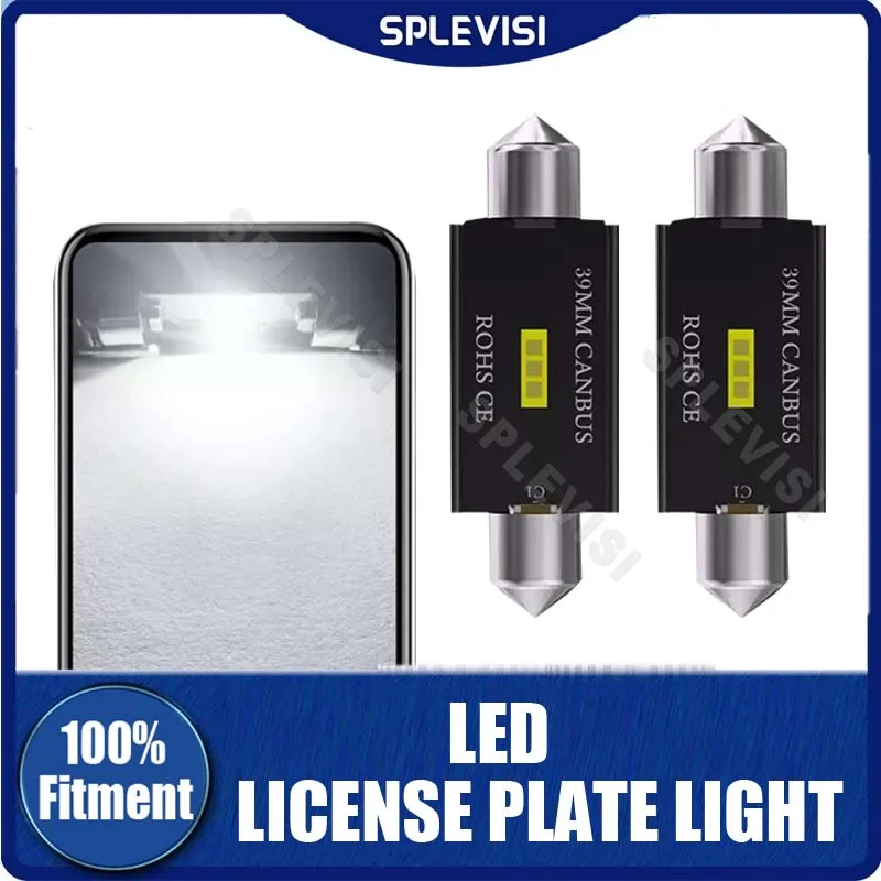 2pcs For Audi A4 B6 B7 B8 2000-2016 Led White Canbus Error Free Number Plate Light Bulbs Bulb High Brightness DC12V
2pcs For Audi A4 B6 B7 B8 2000-2016 Led White Canbus Error Free Number Plate Light Bulbs Bulb High Brightness DC12V