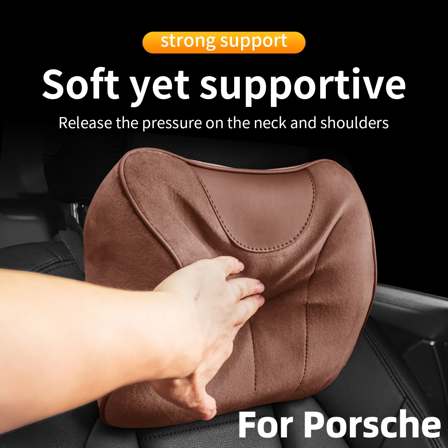 Cozy Plush Car Seat Neck Pillow Ideal for Cold Weather Use For Porsche 911 taycan Cayenne Macan Boxster Panamera Cayman
Cozy Plush Car Seat Neck Pillow Ideal for Cold Weather Use For Porsche 911 taycan Cayenne Macan Boxster Panamera Cayman