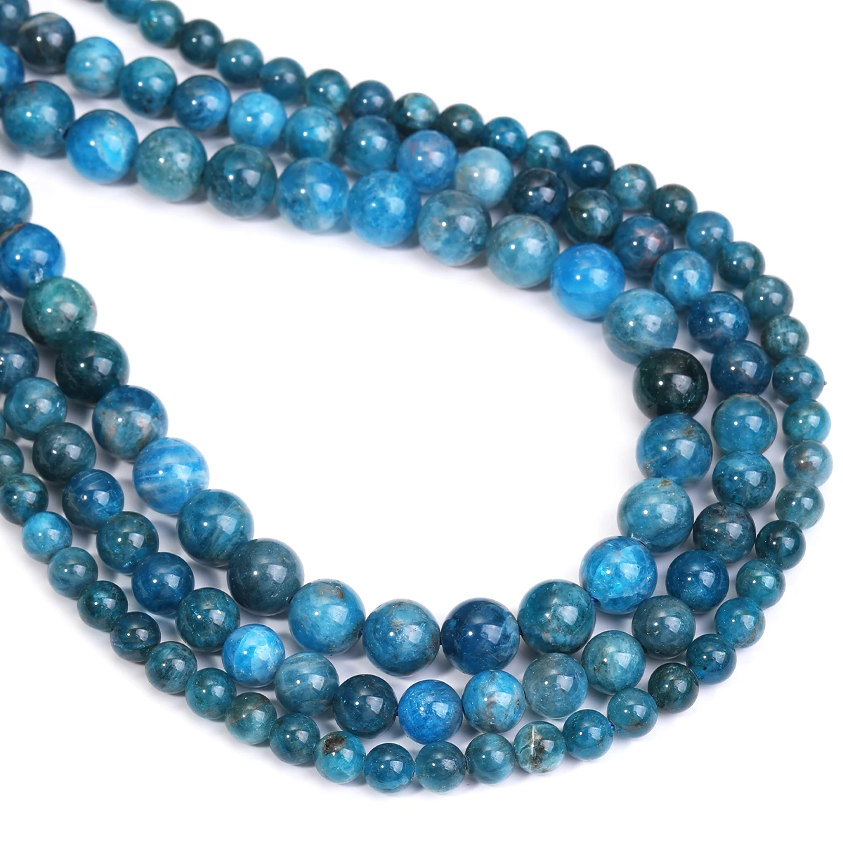 A+ Natural Blue Apatite Stone Beads 6/8/10/12mm Round Gem Bead for DIY Bracelet Charms Jewelry Joyería para hacer abalorios
A+ Natural Blue Apatite Stone Beads 6/8/10/12mm Round Gem Bead for DIY Bracelet Charms Jewelry Joyería para hacer abalorios