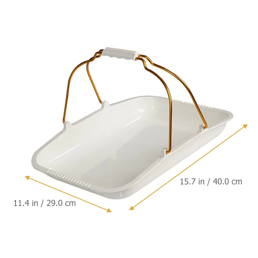 Rectangular Bread With Handle Cake Display Plate Food Storage Tray For Home Party Picnic Multi-Function Dessert Fruit
Rectangular Bread With Handle Cake Display Plate Food Storage Tray For Home Party Picnic Multi-Function Dessert Fruit