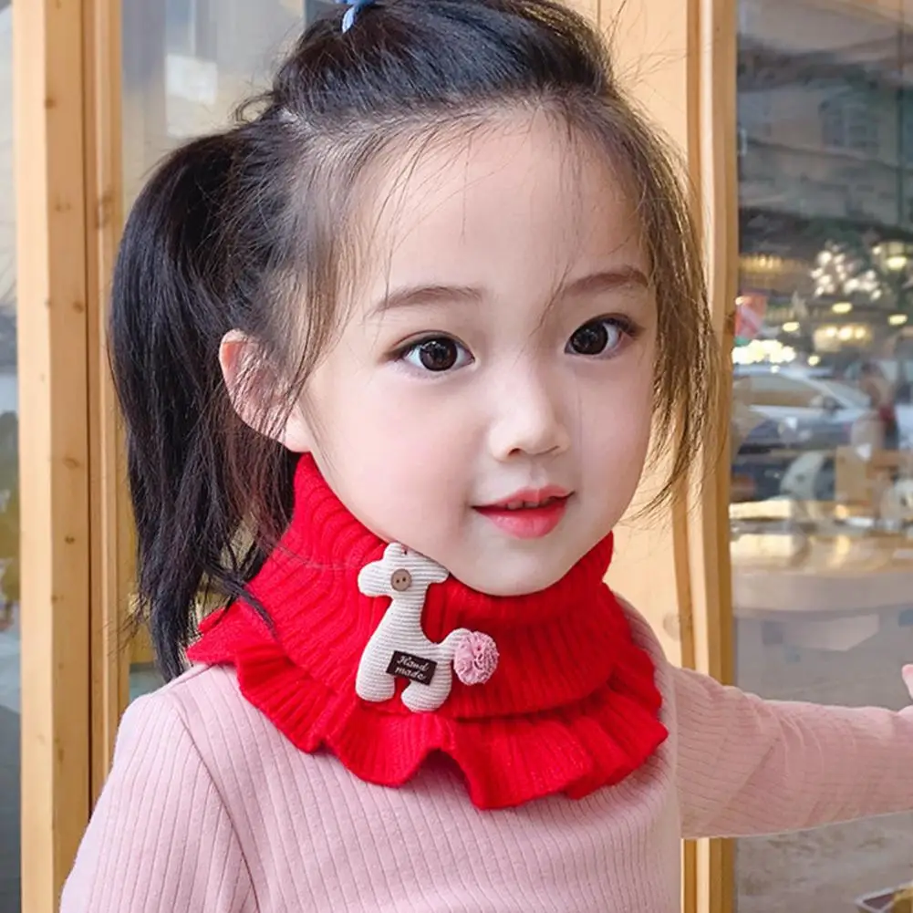 Boy Girl Winter Scarf Kids Cartoon Knitted Winter Scarf with Ruffle Trim Boys Toddler Elastic Thermal Scarf for Children
Boy Girl Winter Scarf Kids Cartoon Knitted Winter Scarf with Ruffle Trim Boys Toddler Elastic Thermal Scarf for Children