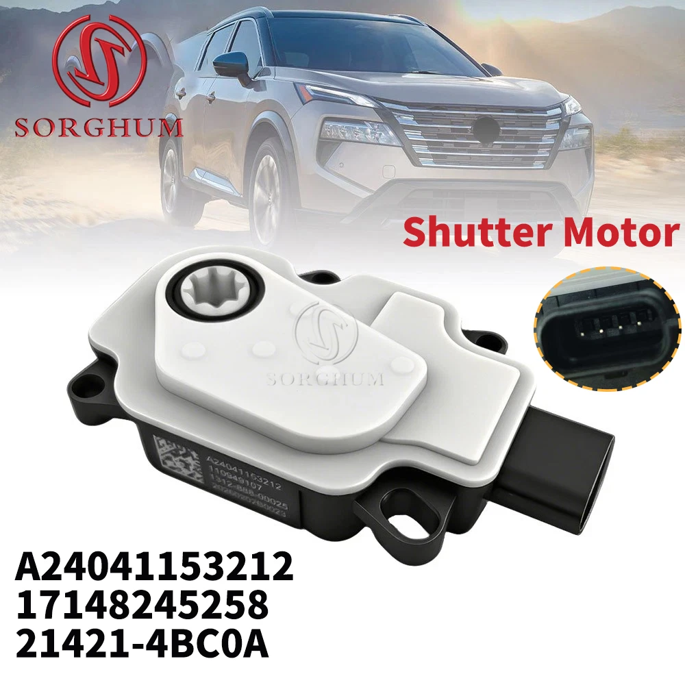 A24041153212 Active Grille Air Shutter Motor For 2015-2024 Nissan Rogue Altima Shutter Air Actuator Motor 21421-4BC0A 110949107
A24041153212 Active Grille Air Shutter Motor For 2015-2024 Nissan Rogue Altima Shutter Air Actuator Motor 21421-4BC0A 110949107