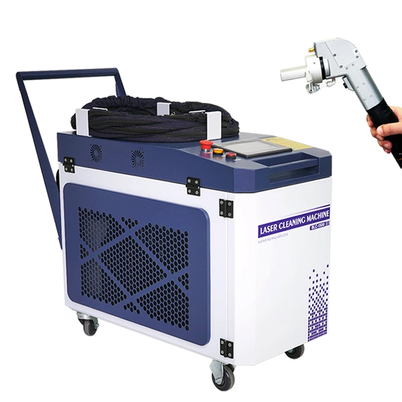 1500w Laser Cleaner Rust Removal Metal Laser Cleaning Machine for Paint Removal
1500w Laser Cleaner Rust Removal Metal Laser Cleaning Machine for Paint Removal