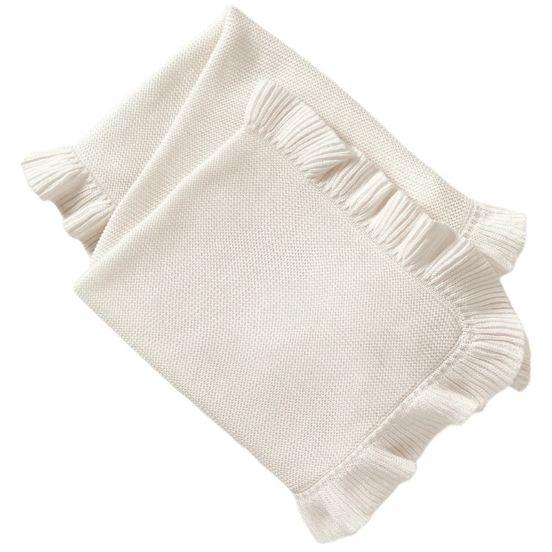 Autumn Winter Blanket Baby Ruffled Blanket Comfortable Cotton Knitted Strollers Cover Children's Bed Throw
Autumn Winter Blanket Baby Ruffled Blanket Comfortable Cotton Knitted Strollers Cover Children's Bed Throw