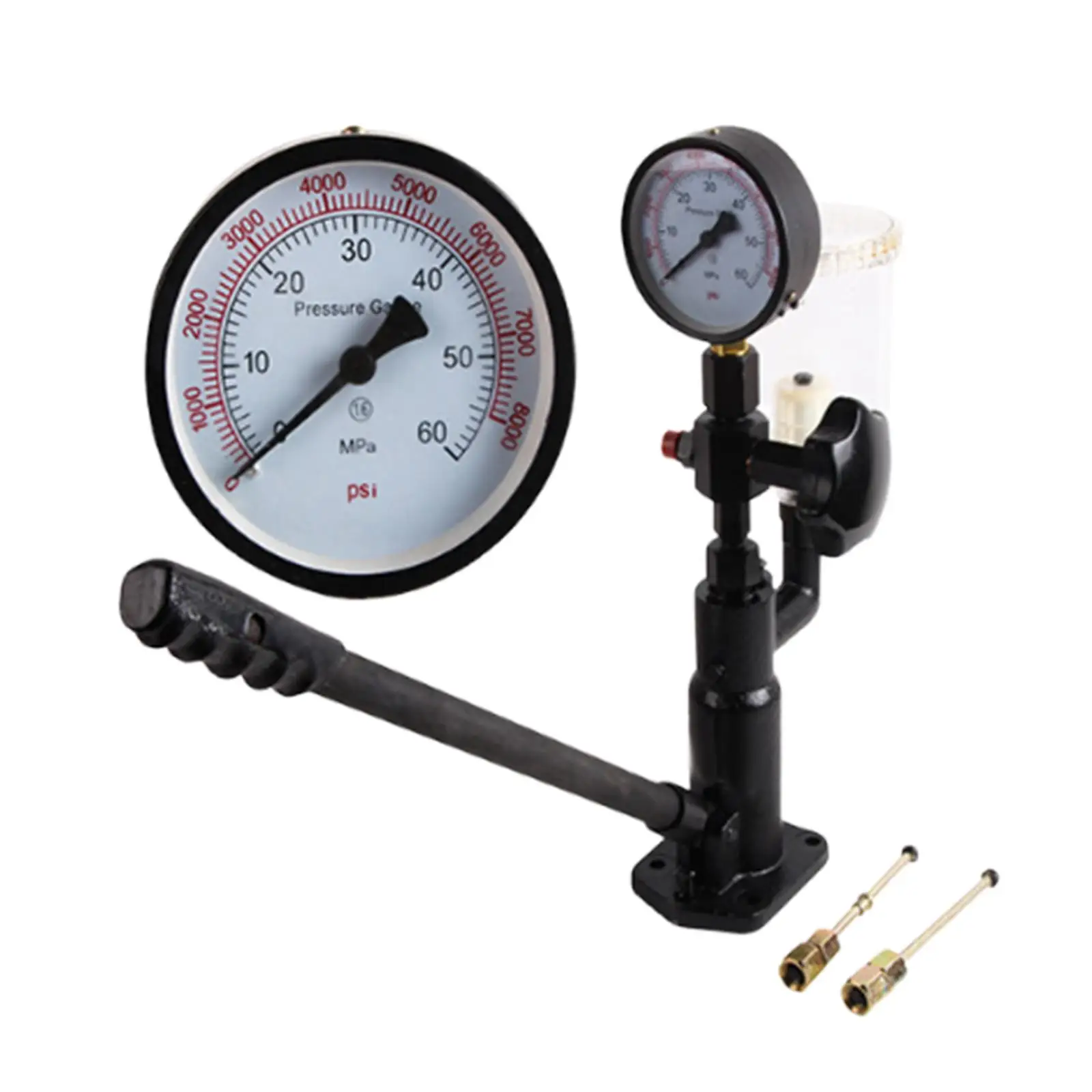 Тестер давления топлива для форсунок 0-60 бар (до 60 МПа) с регулировкой, для автомобилей, быстрый и надежный, инструмент для ремонта и проверки утечек топлива
Тестер давления топлива для форсунок 0-60 бар (до 60 МПа) с регулировкой, для автомобилей, быстрый и надежный, инструмент для ремонта и проверки утечек топлива