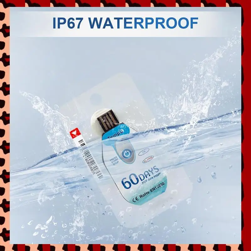 A72P Temperature Data Logger USB Disposable PDF Temp Recorder Thermometer Logger Tempu02 60 Days For Cold Chain
A72P Temperature Data Logger USB Disposable PDF Temp Recorder Thermometer Logger Tempu02 60 Days For Cold Chain