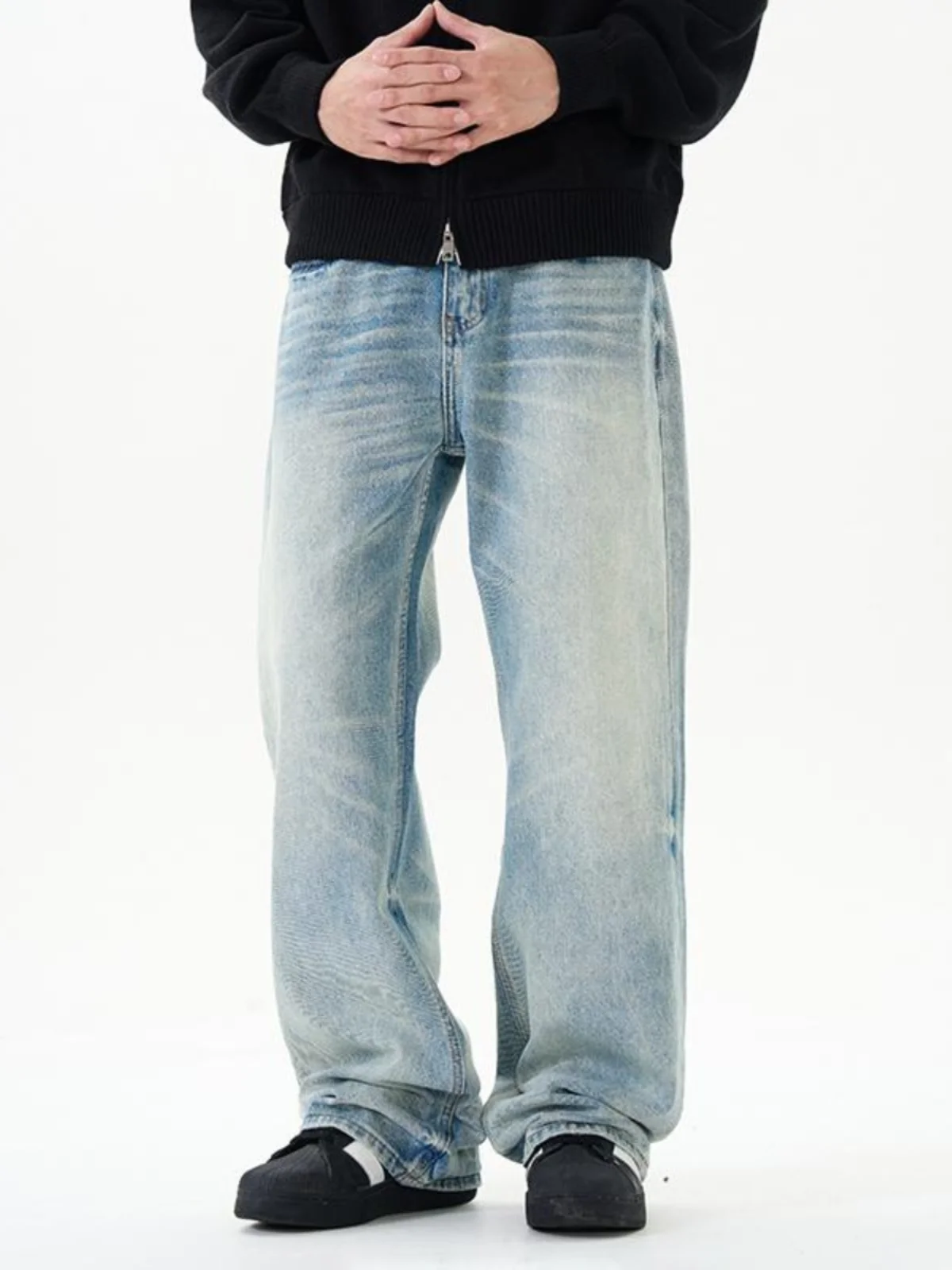 Мужские джинсы American Sle, новинка 2025 года, винтажные прямые свободные широкие длинные брюки CleanFit, повседневные джинсы свободного покроя, молодежные 2)
Мужские джинсы American Sle, новинка 2025 года, винтажные прямые свободные широкие длинные брюки CleanFit, повседневные джинсы свободного покроя, молодежные 2)