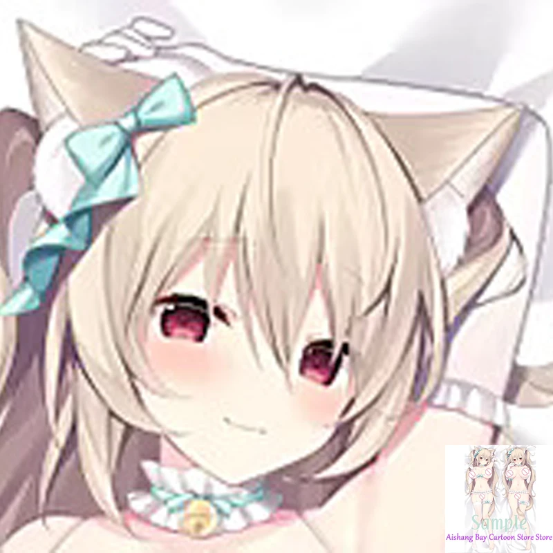 Dakimakura Anime Pillow Cover Cat Ears Double Sided Print Life-size Body Decoration
Dakimakura Anime Pillow Cover Cat Ears Double Sided Print Life-size Body Decoration