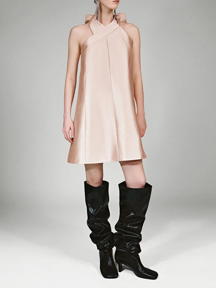 Новинка: Элегантный атласный узелок Svel Dr — повседневный шик, высококачественная одежда для вечерних выходов для женщин.
Новинка: Элегантный атласный узелок Svel Dr — повседневный шик, высококачественная одежда для вечерних выходов для женщин.