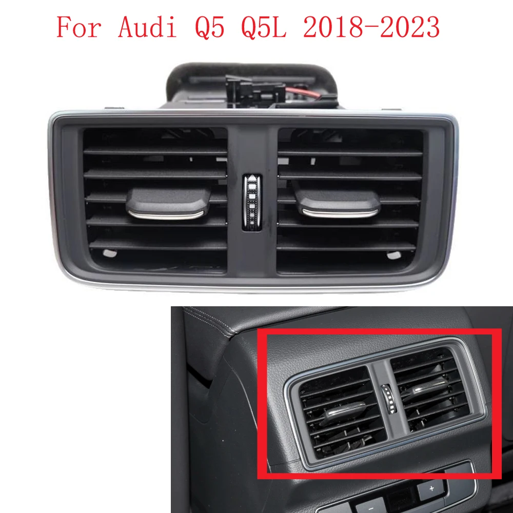 HUIYAN для Audi Q5 Q5L 2018 2019 2020 2021 2022 2023 2024 автомобильный задний кондиционер, вентиляционное отверстие для кондиционера 
HUIYAN для Audi Q5 Q5L 2018 2019 2020 2021 2022 2023 2024 автомобильный задний кондиционер, вентиляционное отверстие для кондиционера