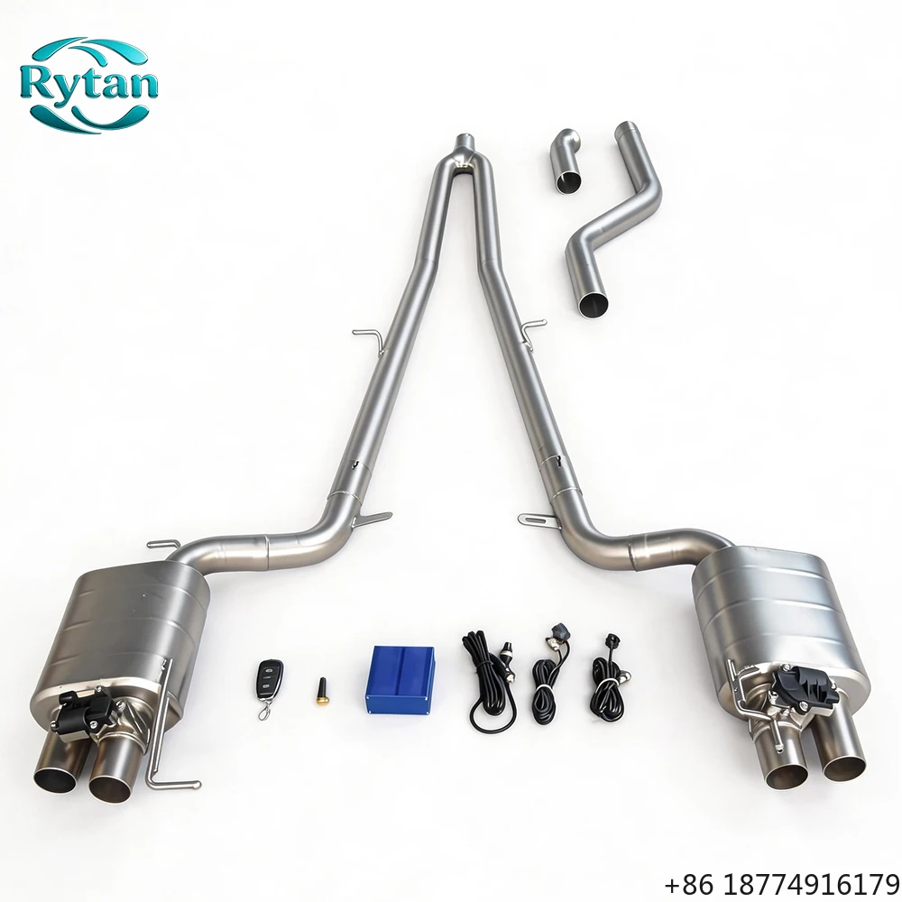 Exhaust Pipe Exhaust Valved Stainless Steel Valvetronic Exhaust System Catback for 2014 525i
Exhaust Pipe Exhaust Valved Stainless Steel Valvetronic Exhaust System Catback for 2014 525i