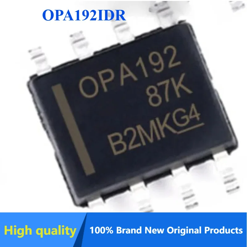 10-30PCS NEW OPA192IDR OPA192ID OPA192 SOP-8 Brand New, Original, in Stock, Hot Selling.
10-30PCS NEW OPA192IDR OPA192ID OPA192 SOP-8 Brand New, Original, in Stock, Hot Selling.