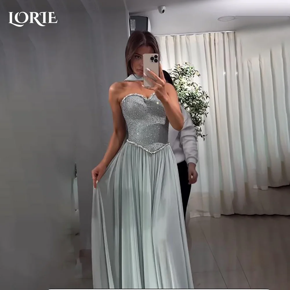 LORIE Shiny Mermaid Evening Dress Strapless Pleats Sparkly Princess Prom Dress A-Line Ruched Pleats Party Gown Customized 2026
LORIE Shiny Mermaid Evening Dress Strapless Pleats Sparkly Princess Prom Dress A-Line Ruched Pleats Party Gown Customized 2026