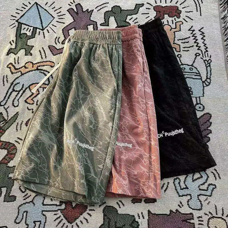 Men's Summer Casual Sports Shorts Loose Fit Straight Leg Pants Breathable Quick Dry Outerwear Fashionable American Brand
Men's Summer Casual Sports Shorts Loose Fit Straight Leg Pants Breathable Quick Dry Outerwear Fashionable American Brand