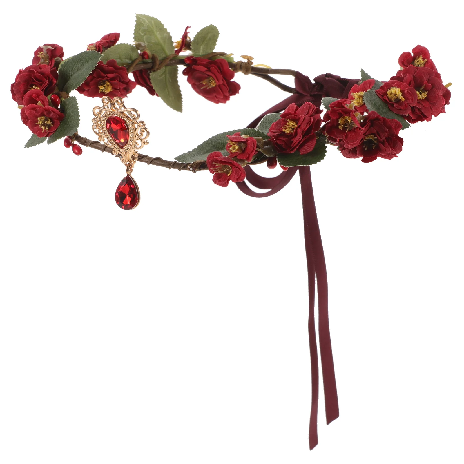 Red Flower Flower Crowns Headb Rhinestone Crowns Floral Headpiece Cosplay Wedding Party Bridal Accessories Elf
Red Flower Flower Crowns Headb Rhinestone Crowns Floral Headpiece Cosplay Wedding Party Bridal Accessories Elf
