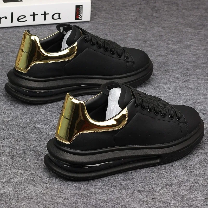 Brand men's shoes air-cushion white shoes couples casual sneakers trendy men's shoes lightweight sports tennis shoes
Brand men's shoes air-cushion white shoes couples casual sneakers trendy men's shoes lightweight sports tennis shoes
