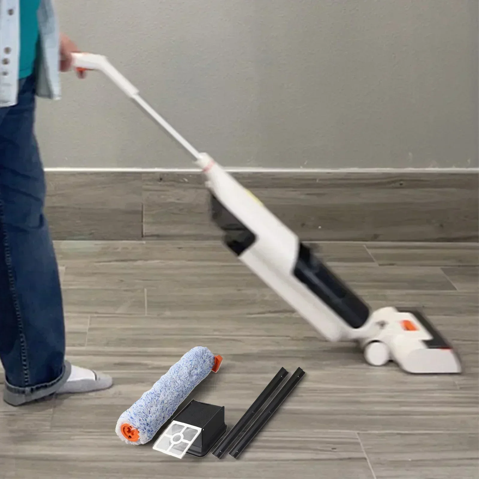 Cordless Dry Cleaning Smart Mop And Vacuum Cleaner Filter, Mop Cloth, Rubber Scraper Kit Spare Parts For ILIFE W 90 Tools
Cordless Dry Cleaning Smart Mop And Vacuum Cleaner Filter, Mop Cloth, Rubber Scraper Kit Spare Parts For ILIFE W 90 Tools