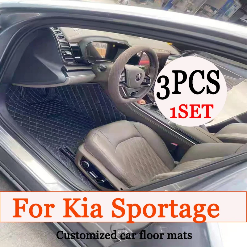 Автомобильные коврики для Kia Sportage QL MK4 2017 ~ 2022 Ковер против грязи Роскошный кожаный напольный коврик Прочные коврики Полный комплект автомобильных аксессуаров
Автомобильные коврики для Kia Sportage QL MK4 2017 ~ 2022 Ковер против грязи Роскошный кожаный напольный коврик Прочные коврики Полный комплект автомобильных аксессуаров