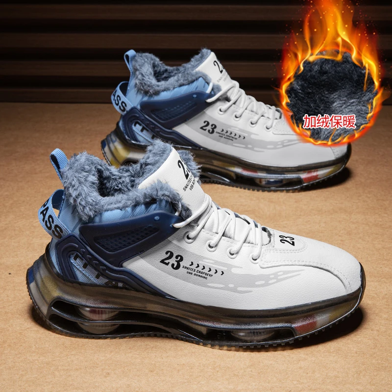 2022 New men boots Winter Slippers Warm Men Shoes Waterproof Non-Slip Plush Sneakers Male tenis shoes Boots Men Sneakers Winter
2022 New men boots Winter Slippers Warm Men Shoes Waterproof Non-Slip Plush Sneakers Male tenis shoes Boots Men Sneakers Winter