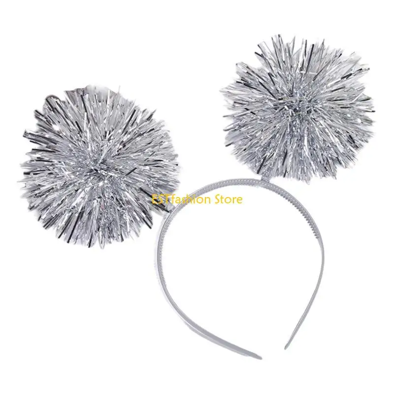 Y5GC Christmas Tinsel Bouncing Ball Hair Hoop Washing Face Hair Holder Party Costume Headwear for Children
Y5GC Christmas Tinsel Bouncing Ball Hair Hoop Washing Face Hair Holder Party Costume Headwear for Children