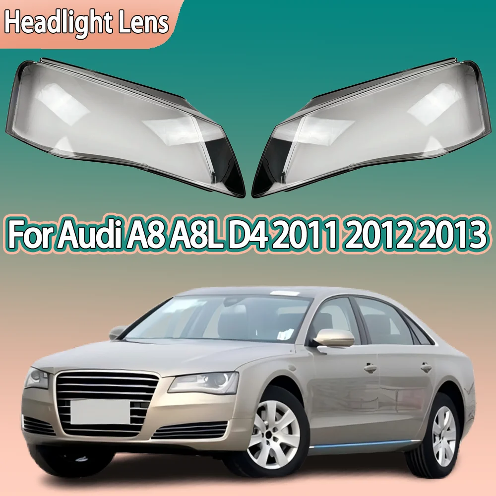 For Audi A8 A8L D4 2011 2012 2013 Car Front Headlight Cover Transparent Lampshade Plexiglass Replace Original Lens Shell
For Audi A8 A8L D4 2011 2012 2013 Car Front Headlight Cover Transparent Lampshade Plexiglass Replace Original Lens Shell