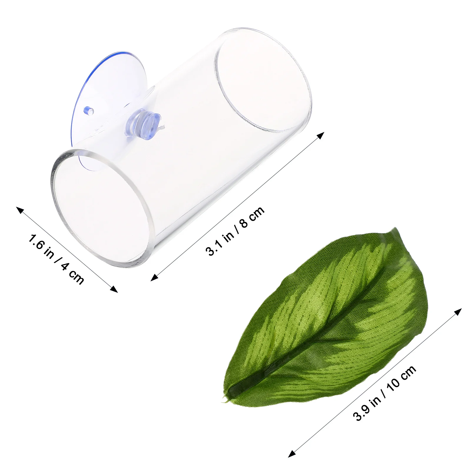 2Pcs Clear Betta Fish Resting Leaf with Suction Cups Aquarium Tunnel Shelter for Fish Tank Decorations Small Aquatic Pets
2Pcs Clear Betta Fish Resting Leaf with Suction Cups Aquarium Tunnel Shelter for Fish Tank Decorations Small Aquatic Pets