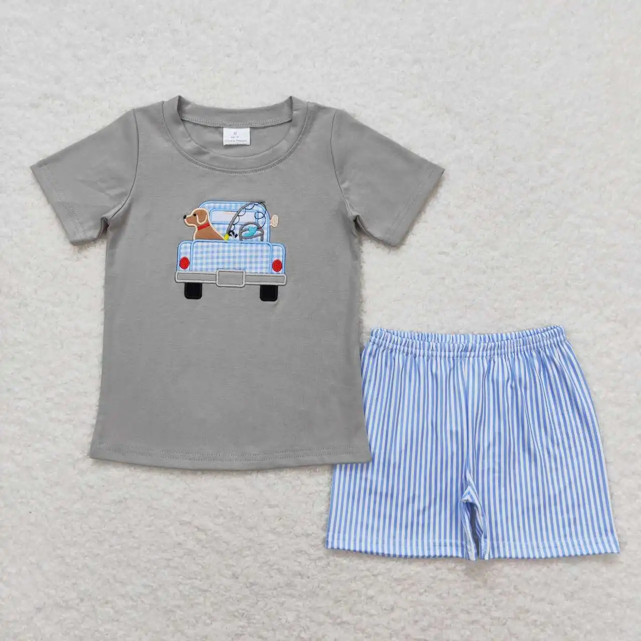 BSSO0664 Toddler Boutique Clothes Outfits Short Sleeve Embroidery Print Top With Shorts Set Kids Boys Summer Outfits
BSSO0664 Toddler Boutique Clothes Outfits Short Sleeve Embroidery Print Top With Shorts Set Kids Boys Summer Outfits