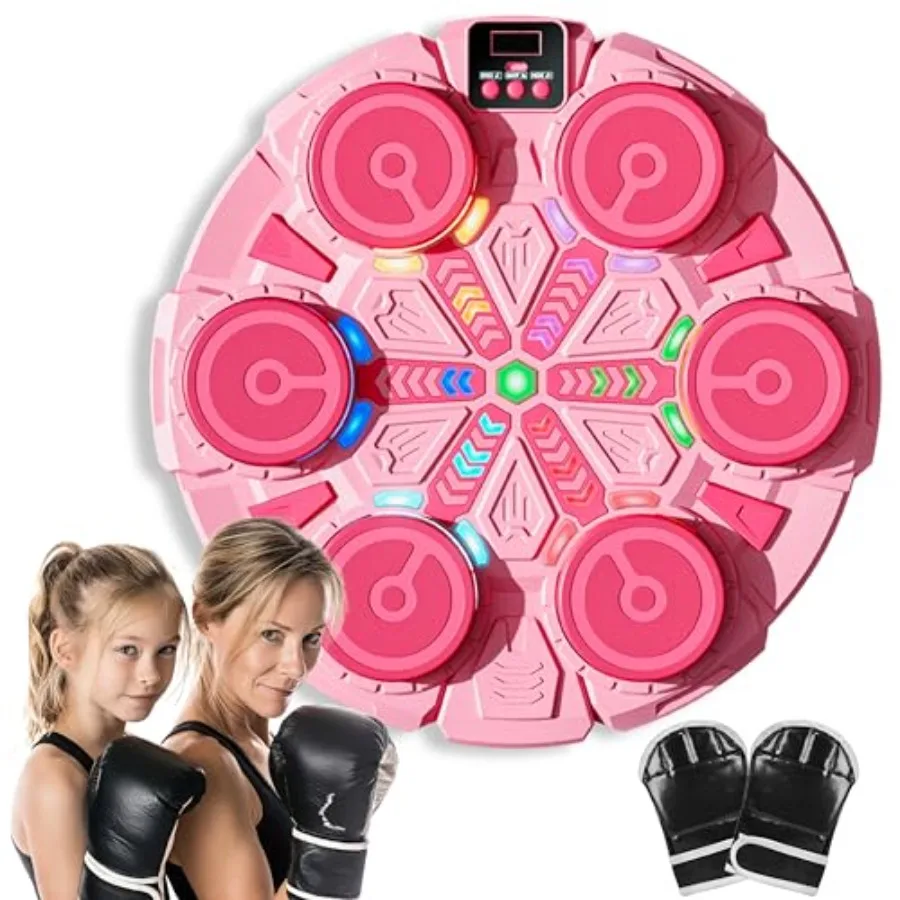 Music Punching Machine for —Bluetooth Wall Boxing Game Training Equipment with Upgraded Rhythm LightsandGloveandPad, Home Gym R
Music Punching Machine for —Bluetooth Wall Boxing Game Training Equipment with Upgraded Rhythm LightsandGloveandPad, Home Gym R