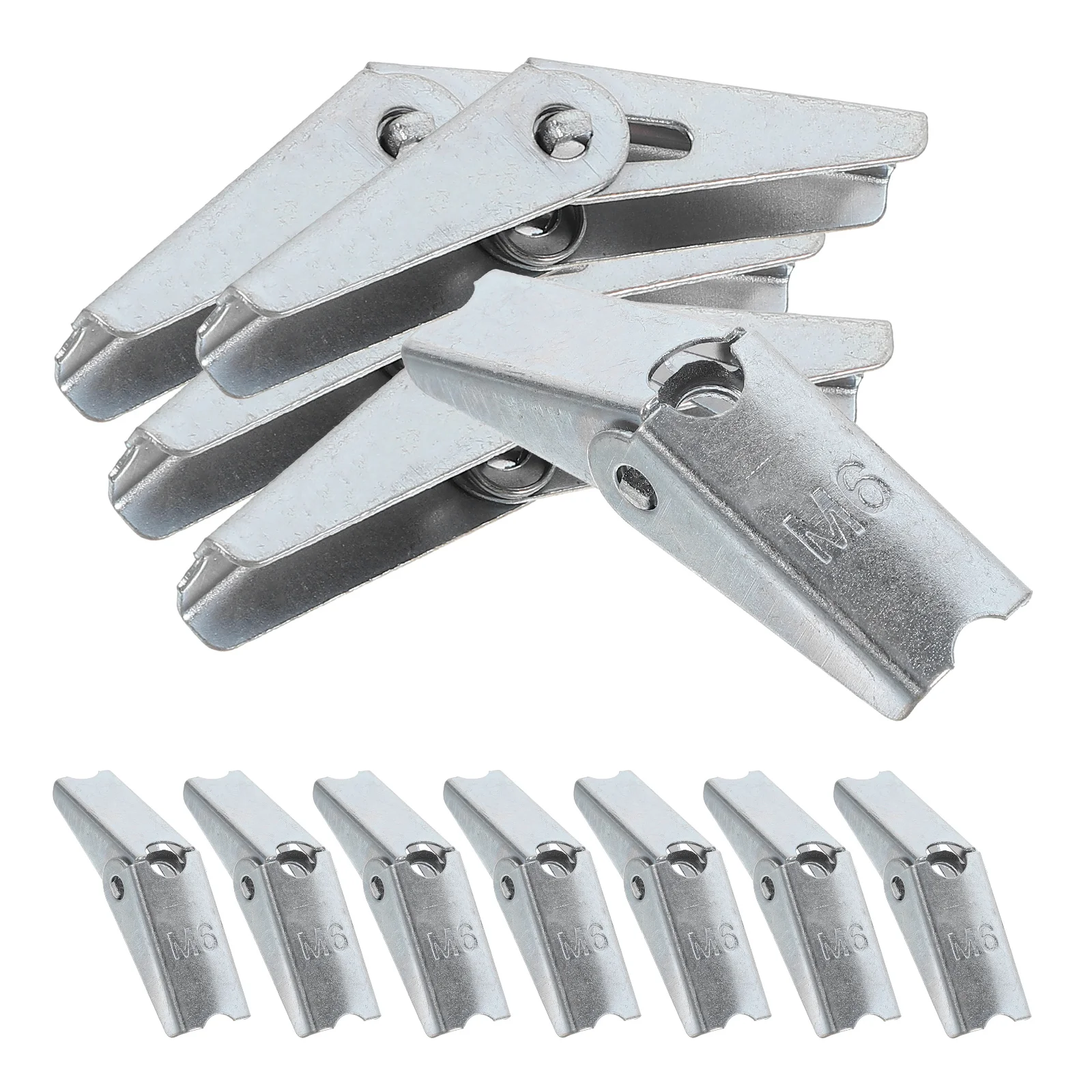 12 Pcs Galvanized Iron Aircraft Expansion Wing Nut Toggle Fixings Heavy Duty Wall Anchors Cement Board Screws Fasteners Drywall
12 Pcs Galvanized Iron Aircraft Expansion Wing Nut Toggle Fixings Heavy Duty Wall Anchors Cement Board Screws Fasteners Drywall