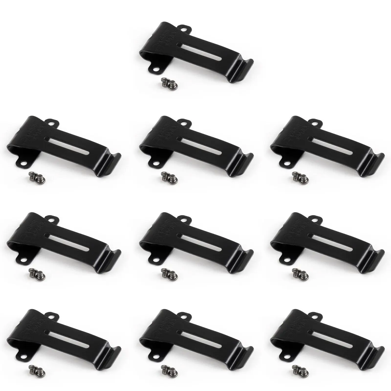 10pc Metal Belt Clip For Kenwood TK-208/308 TH-22AT TH-42AT BF-888S/666s/777S
10pc Metal Belt Clip For Kenwood TK-208/308 TH-22AT TH-42AT BF-888S/666s/777S
