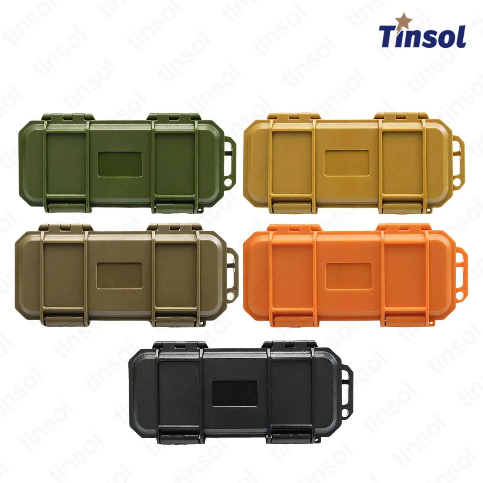 TINSOL EDC Tool Case Organizer 6.9x3.3in Shockproof Waterproof Protective Built in Foam Sponge for Multipurpose Outdoor Survival
TINSOL EDC Tool Case Organizer 6.9x3.3in Shockproof Waterproof Protective Built in Foam Sponge for Multipurpose Outdoor Survival
