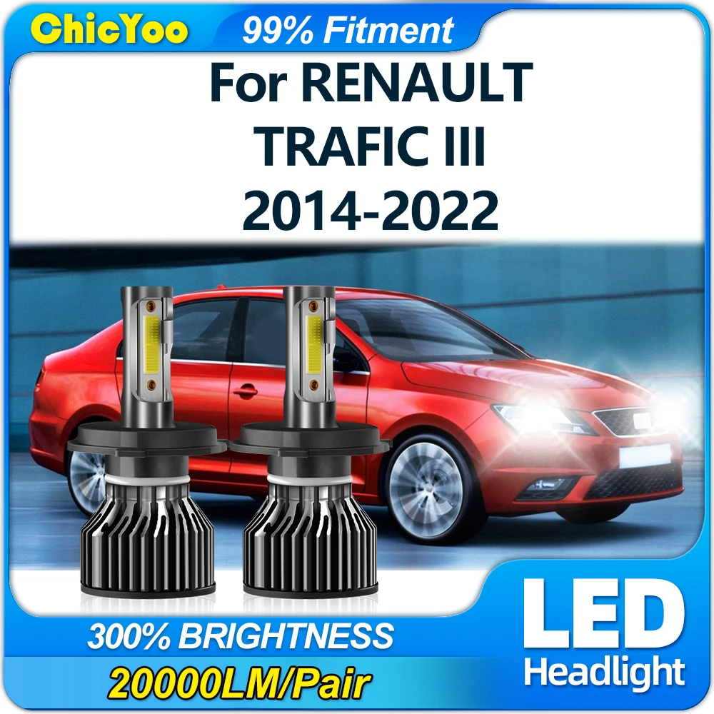 Светодиодная фара Canbus 20000LM 120W Turbo Auto фары 6000K 12V для RENAULT TRAFIC III 2014-2016 2017 2018 2019 2020 2021 2022
Светодиодная фара Canbus 20000LM 120W Turbo Auto фары 6000K 12V для RENAULT TRAFIC III 2014-2016 2017 2018 2019 2020 2021 2022