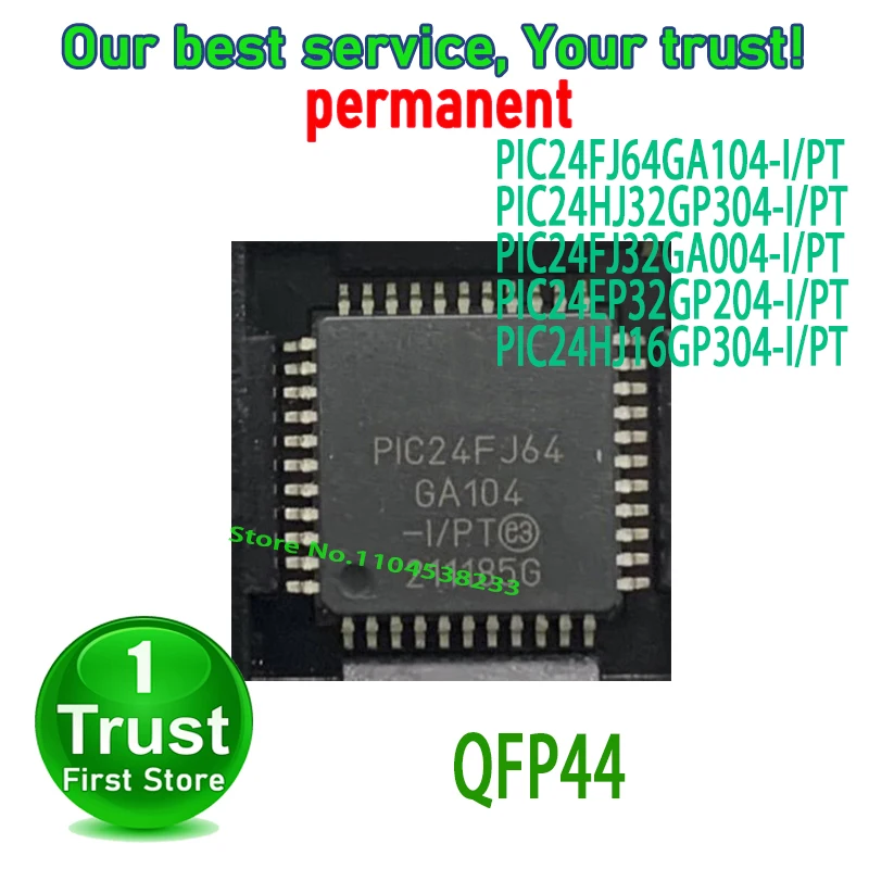 PIC24FJ64GA104-I/PT 10PCS PIC24HJ32GP304-I/PT PIC24FJ32GA004-I/PT PIC24EP32GP204-I/PT PIC24HJ16GP304-I/PT IC
PIC24FJ64GA104-I/PT 10PCS PIC24HJ32GP304-I/PT PIC24FJ32GA004-I/PT PIC24EP32GP204-I/PT PIC24HJ16GP304-I/PT IC