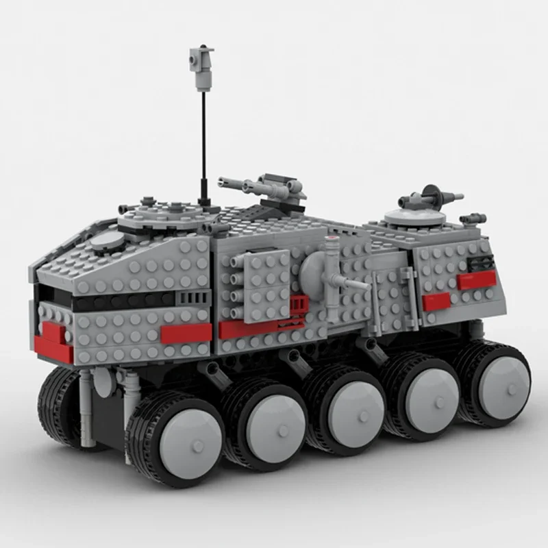 NEW 518PCS star battle Movie MOC HAVw A6 Juggernaut Turbo Tank model DIY creative ideas Child Toy Assembly Puzzle birthday Gift
NEW 518PCS star battle Movie MOC HAVw A6 Juggernaut Turbo Tank model DIY creative ideas Child Toy Assembly Puzzle birthday Gift