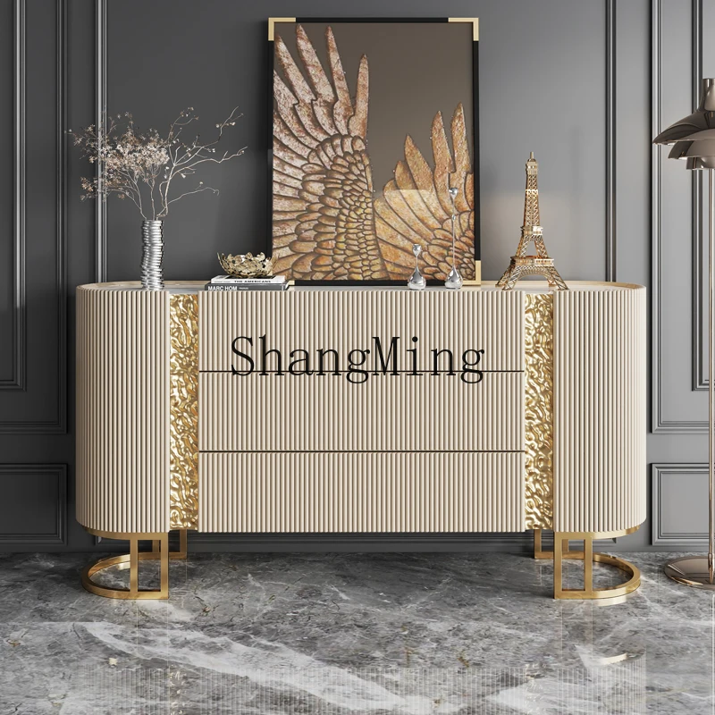 LXY light luxury dining side cabinet, living room entrance foyer partition, solid wood entry shoe cabinet
LXY light luxury dining side cabinet, living room entrance foyer partition, solid wood entry shoe cabinet