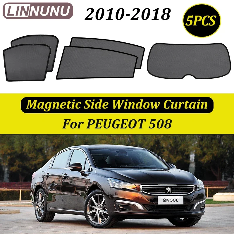 LINNUNU For Peugeot 301 2014-2018 Magenetic Car Sunshade Windshield Curtain Side Window Sun Shade UV Protection accessories
LINNUNU For Peugeot 301 2014-2018 Magenetic Car Sunshade Windshield Curtain Side Window Sun Shade UV Protection accessories