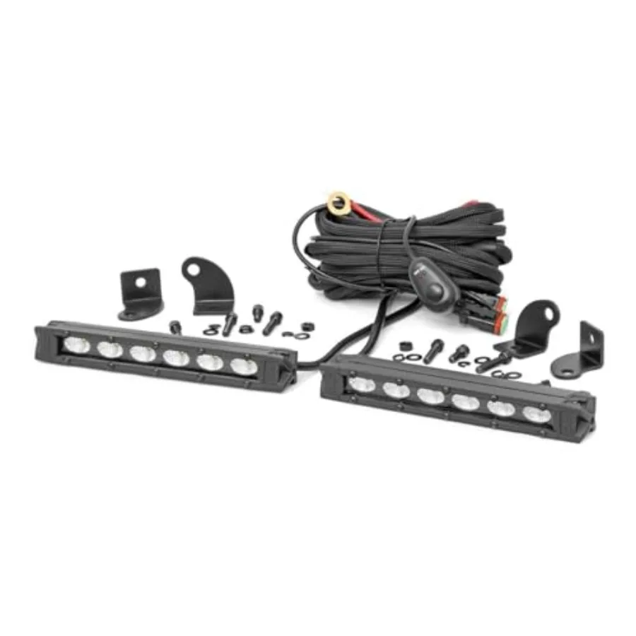 6" Black Series Slimline CREE LED Light Bars Pair - 70406ABL
6" Black Series Slimline CREE LED Light Bars Pair - 70406ABL