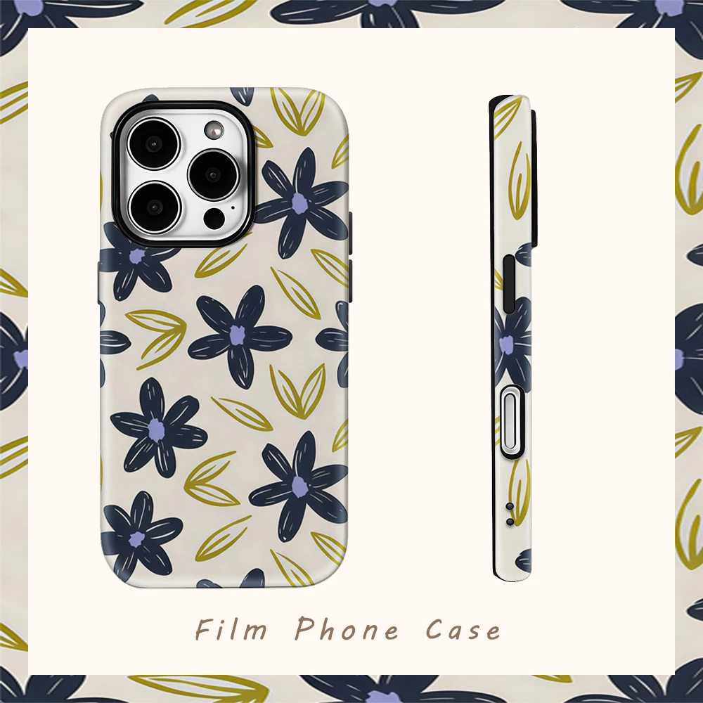Navy Flower & Olive Leaf Phone Case for IPhone 17AIR 16E 16 15 14 13 12 11 17 Pro Max Plus Double-layer Back Cover
Navy Flower & Olive Leaf Phone Case for IPhone 17AIR 16E 16 15 14 13 12 11 17 Pro Max Plus Double-layer Back Cover