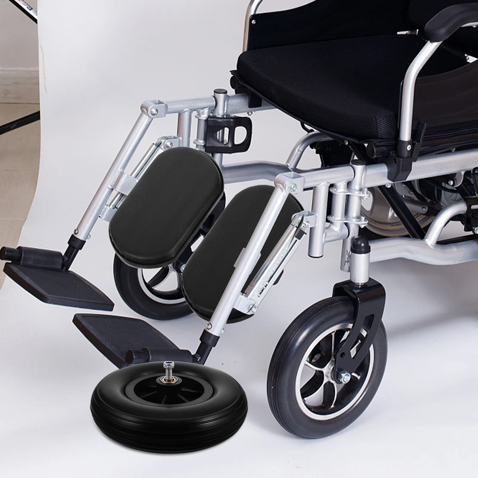 Durable 8 Inch Solid Wheelchair Wheels Puncture Proof Front Caster Tires Replacement Parts Anti Slip Design
Durable 8 Inch Solid Wheelchair Wheels Puncture Proof Front Caster Tires Replacement Parts Anti Slip Design