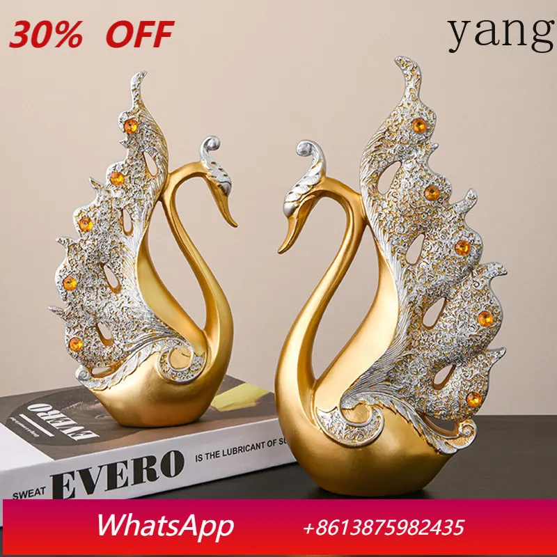 CX Modern Light Luxury Couple Swan Wine Cabinet Ornament
CX Modern Light Luxury Couple Swan Wine Cabinet Ornament