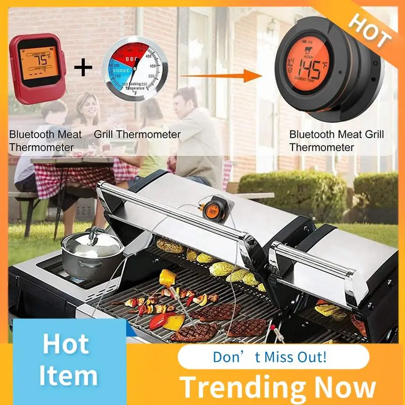 CMHI-Wireless Bluetooth Barbecue Electronic Smart Oven Thermometer Kitchen Food Barbecue Thermometer
CMHI-Wireless Bluetooth Barbecue Electronic Smart Oven Thermometer Kitchen Food Barbecue Thermometer