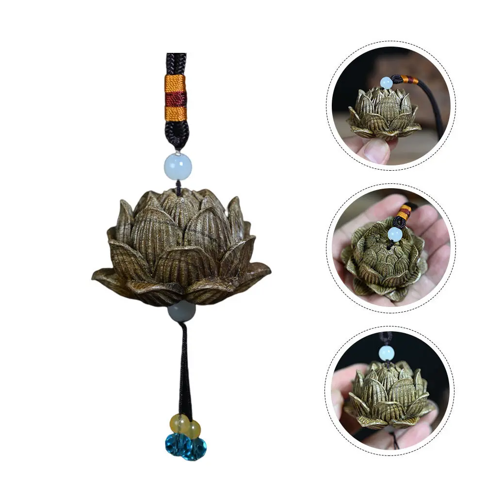 Wooden Lotus Design Car Hanging Pendant Keychain Mobile Phone Ornament Decorative DIY Pendant Bag Charm Stylish Phone Accessory
Wooden Lotus Design Car Hanging Pendant Keychain Mobile Phone Ornament Decorative DIY Pendant Bag Charm Stylish Phone Accessory